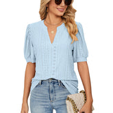Magnolia Puff Sleeve T Shirt
